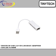 TINYTECH USB 2.0 TO LAN-RJ45 DONGLE (CB-U20/N100M)