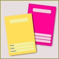 ♕ ✌ ◙ 40Leaves Color Coded Notebook Writing Notebook Composition K-12 Notebook for Pupils Stapled N