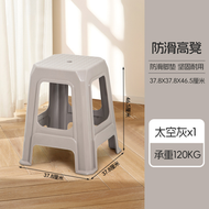 塑膠凳家用餐桌凳可疊加簡約客廳高凳家居換鞋凳防滑塑膠凳