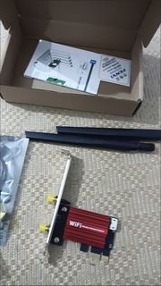 intel AX210 無綫網卡 WiFi6 wireless card with bluetooth pcie adaptor 三頻 5374Mbps 比 AX200 強穩定 NOT ax201 a