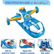 Super Wings 3-In-1 World Aircraft Transforming Robot Mit Lit Lit- Und Soundeffekten, Mit Einem 5.1 C