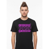 BAND T-SHIRT - 5 SECOND OF SUMMER - LOGO