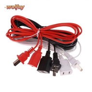 YOLANDA AC Power Cord, Copper PVC Power Extension Cord,  2/3/5m Two-pin Cables