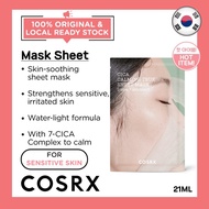 [KUM001] COSRX Cica Calming True Sheet Mask 21ml Sensitive Skin Centella Asiatica Soothing Calming Regenerating Reduce