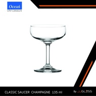 JJGLASS-(Ocean) 1501S05 Saucer Champagne 4 3/4oz. (135ml.)-Leg Glass Ocean