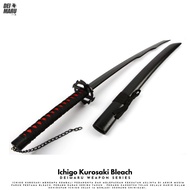 KAYU REPLIKA Ichigo Kurosaki Bleach Sword Toy - Ichigo Kurosaki Bleach Bankai Sword Replica - Cospla