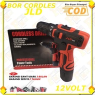 TERBARU JLD BOR BATERAI 12 VOLT BOR TANGAN J12S BOR CORDLESS 1 BATERAI