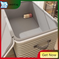 [48H Shipping] Lockable Storage Box Drawer Home Wardrobe Clothes Quilt Toy Organizer Box Foldable Pa