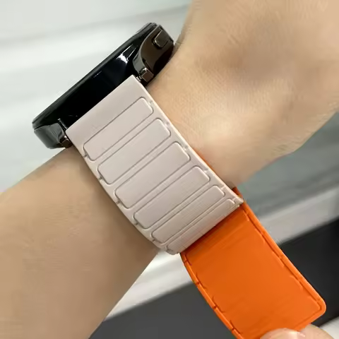 22mm Magnetic Loop Bands For Samsung Gear S3 Classic/Frontier Silicone Strap For Samsung Galaxy Watc