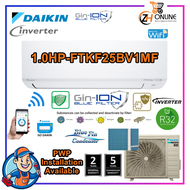 Wifi DAIKIN 1HP R32 Air Conditioner Inverter FTKF25BV1MF Standard Inverter FTKF B SERIES FTKF25A FTK