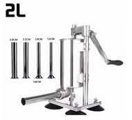 เครื่องทำไส้กรอก Sausage Stuffers กระบอกสูบทำจากสแตนเลส จุ 2 ลิตร และ 4ลิตร เครื่องอัดไส้กรอก แบบใช้