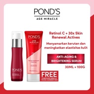 hemat ponds age miracle youthful glow 30ml free ponds age miracle