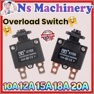 Overload Switch Air Compressor 15amp 20amp Thermal switch circuit breaker overload protector overloa