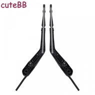 2× Headlight Wiper Arms Black Plastic A1268204644 For Mercedes W126 Accessories