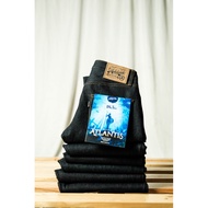 Adelaide Denim | 18.5oz Atlantis Super Deep Indigo Bold Green Selvedge