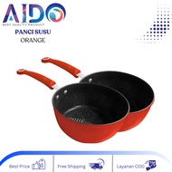 Milk Pan Non-Stick Pan 18cm Thick Handle Pan mie Non-Stick Pan 16CM
