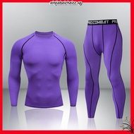 Winter Thermal Underwear Men Warm First Layer Man Undrewear Set Compression Quick Drying Second Skin