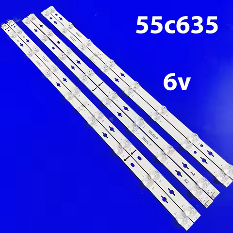LED Backlight Strips For TCL 55C635 55C735 55S365C 55RC630K 55C639 55T8E Bar 55HR330M16A0/B0 V1 Kits