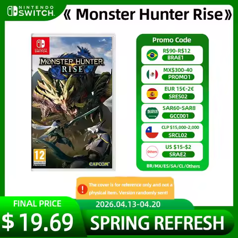 Monster Hunter Rise Nintendo Switch Game Deals 100% Official Original Physical Game Card for Switch 