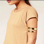 READY GOLD ONLY - gold circle bracelet - bangel bracelet - gold top sleeve bracelet - yunani bracele