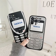 8593復古NOKIA手機電話殼IPHONE 13 PRO PROMAX MINI 12 SE2 11 7 8 X PLUS XS XR MAX