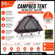 Campbed Tent One Man Tent Solo Tent Khemah Camping Tent 1 Person Camp Bed Tent Outdoor Single Person