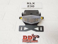 ท้ายสั้น KLX230 #โครงเหล็กหนา 1.2 mm. #แบบใส่ไฟตาแมว #ไฟท้าย KLX230 KLX230SE KLX230SM SHERPA