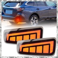 [I O J E] Brake Light Tail Light Rear Bumper Reflectors Turn Signal for Subaru Outback 2015-2020 Aut