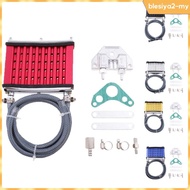 [BlesiyaedMY] Oil Cooler Cooling  For 50cc- 125cc Horizontal Engine Dirt Bike/pit bicycle