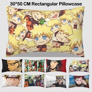 [Double-sided Printed ]Naruto Single Side Printing Polyester Cartoon Rectangular Throw Pillow Cases 