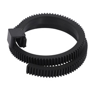 FOTGA Follow Focus Gear Driven Ring Belt DSLR Lenses for 15mm Rod Support All DSLR Cameras