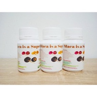 100 Capsules Maca Peru / Red Maca / Yellow Maca / Black Maca