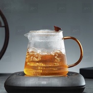Glass Teapot Glass Teapot Vertical Line Teapot 800ml