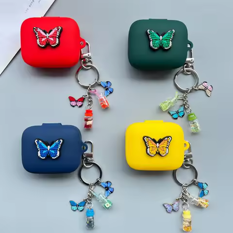 Silicone Earphone Case For Realme buds Air 7 pro 8 with pattern Cartoon