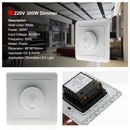 Strong👑 LED Dimmer Switch 220V 300W /600W /1000Wความสว่างDimmers Dimmableปรับสวิตซ์หรี่ไฟLED Driverห
