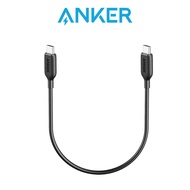 Anker PowerLine III  USB C Cable 2.01ft/0.3m Type C to Type C Cable Fast Charging Cable 60W for Phones, Laptops (A8851)