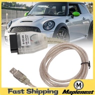 Maplenest-my K USB Diagnostic Cable E39 E60 E61 E90 E91 E92 E93 Read Erase Codes  Coding FT232RL Chi