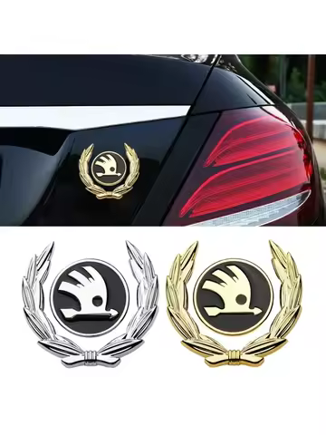 Car Window Side Sticker for Skoda Logo Fabia 2 Octavia 2 A7 Tour RS Rapid Kodiaq Superb Felicia Fend