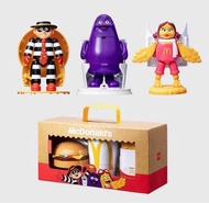 麥當勞復古變形公仔套裝 送VERDY X麥當勞 公仔一隻