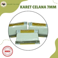 7mm x 36 yard pants rubber | Elastic Color Board Golden Axes getah seluar