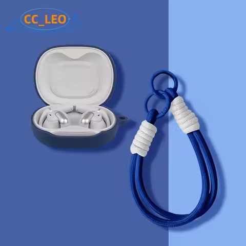 for JBL SENSE Pro Case Cute Lanyard Pendant with Hook Silicone Soft Case JBL SENSE Pro Shockproof Sh