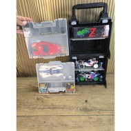 Mini 4WD 3 Cars + box Second Hand Japan