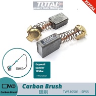 TOTAL 碳刷 Carbon Brush for TWS10501 Dry wall Sander 1050w - TWS10501 SP55