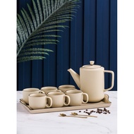 Nordic Tea Cup Kettle Set Cup Household Living Room Ceramic Water Cup Coffee Cup Light Luxury Cup Wa