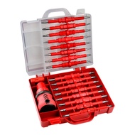 1st/34pcs ratchet screwdriver 34 in one set, home repair tool, multiple blade manual electrician scr