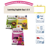 Book-Learning English Sap N, K1,K2 in black and white