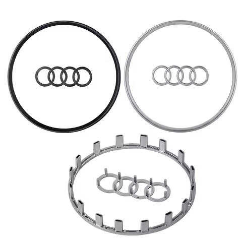 Car Steering Wheel Logo For AUDI A6L 2016-2018 A4L 2013-2016 Q5 2013-2018 Q7 A7 2011-2016 A3 2014-20