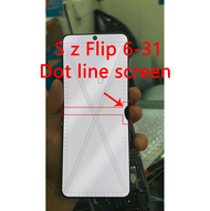 Defect AMOLED Digitizer Touch Screen With Frame For Samsung Z Flip6 F741 F741B F741U F741N LCD Repla