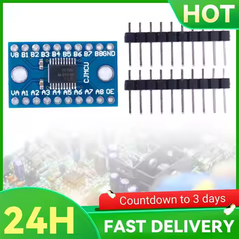 TXS0108E TTL Bi-directional Mutual Converter 3.3V 5V 8 Channel Logic Level Shifter Bi-Directional Mo