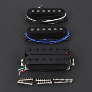 FLEOR 3pcs Alnico 5 Electric Guitar Pickup Single Coil & Humbucker Pickup 4 Wires for HSS SSH ST Gu